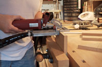 using a biscuit jointer