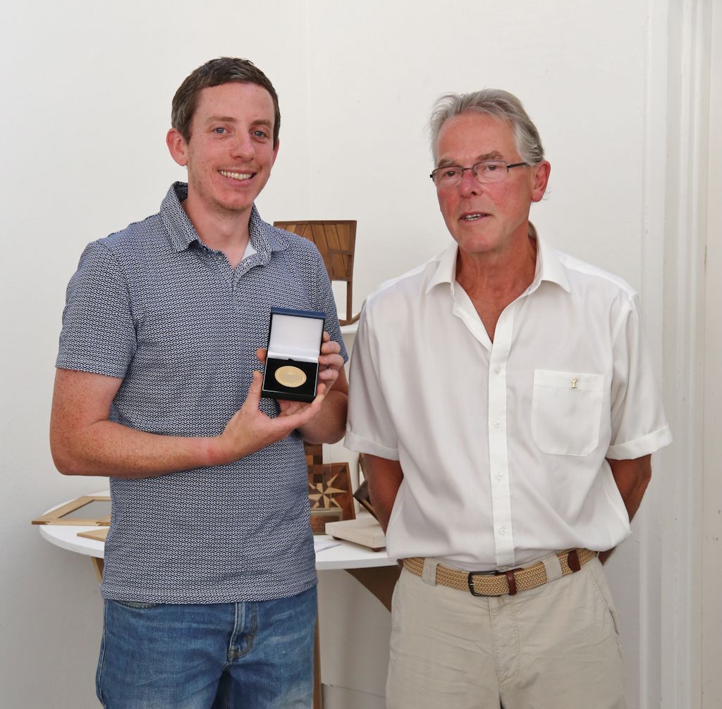 Matt was presented with his award at the furniture crafts end of year show by leading fine furniture maker Sean Feeney